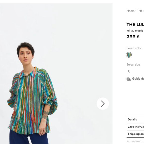 HP👌Trend Alert! Multicolour shirt M (US 10) - Picture 11 of 11